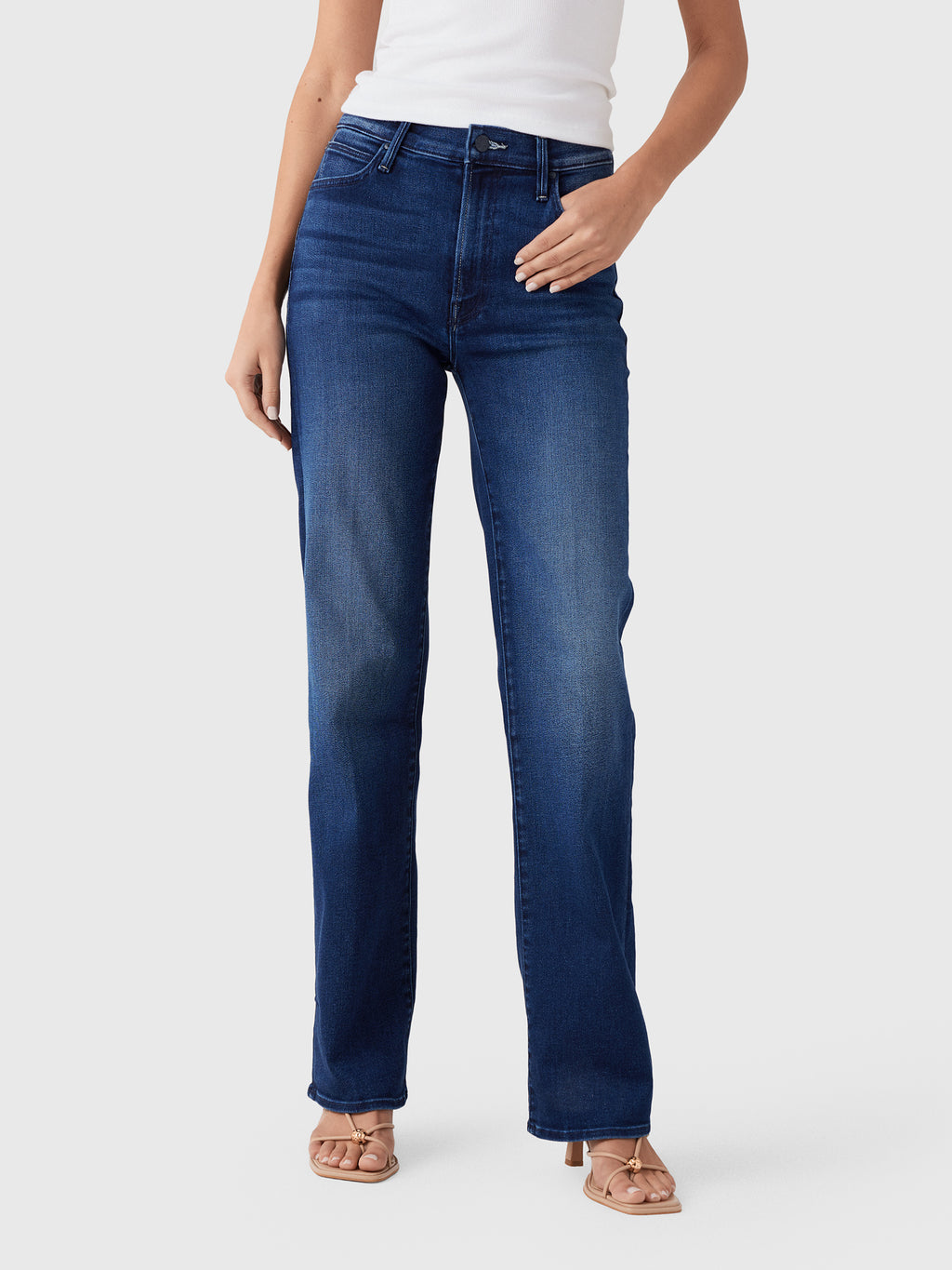 Mother Women's The Kick It Jean - Saint Bernard
