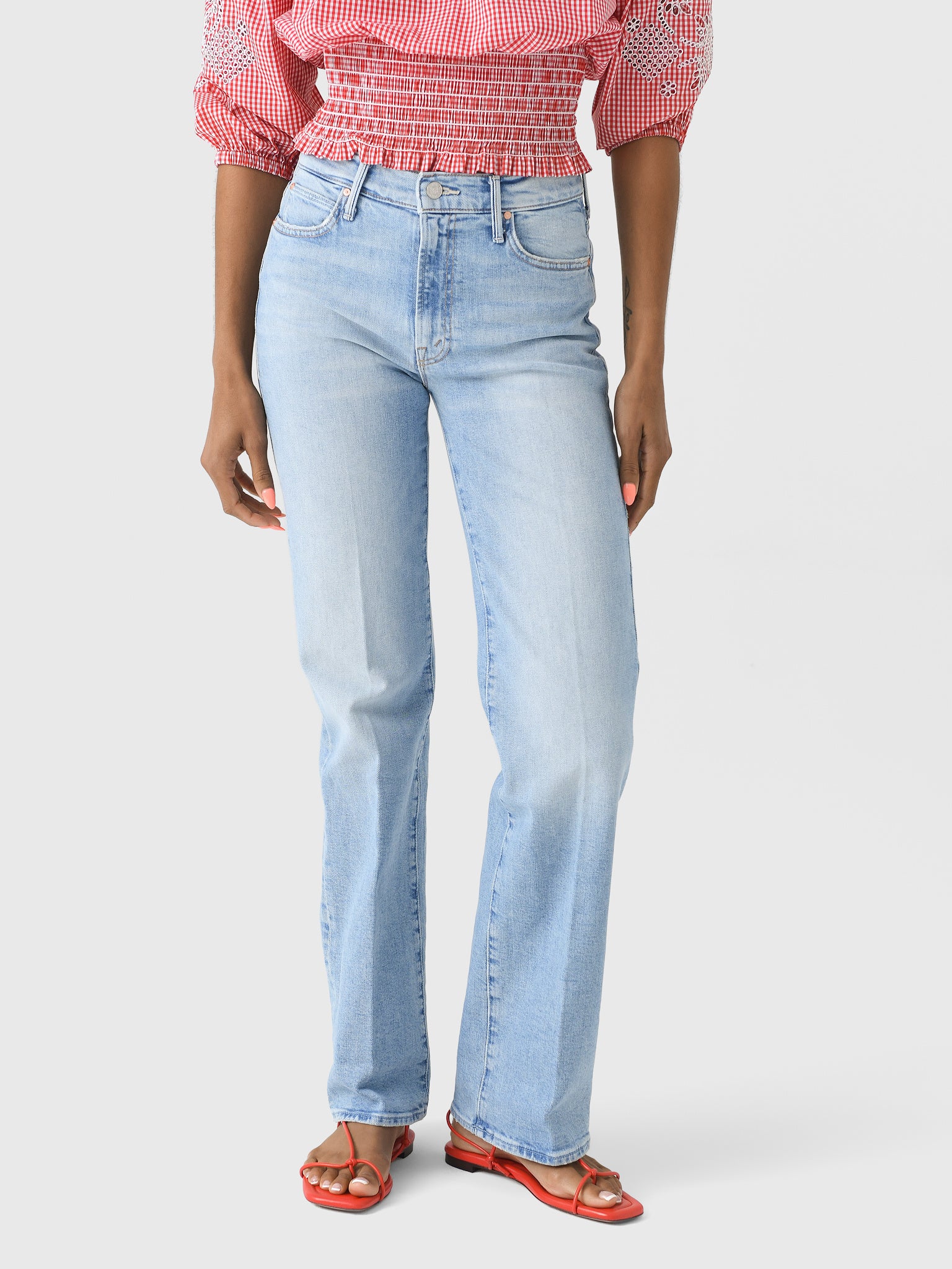 Mother Women's The Kick It Jean - Saint Bernard