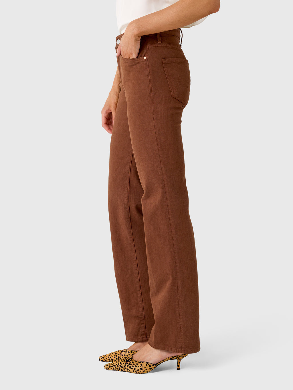 Mother Women's The Kick It Jean - Saint Bernard