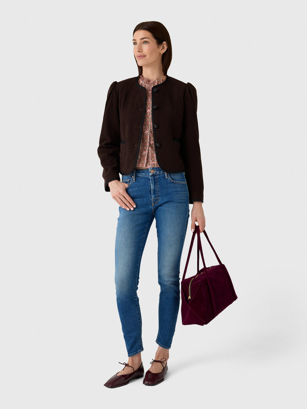 Mother Women's The Looker Jean - Saint Bernard