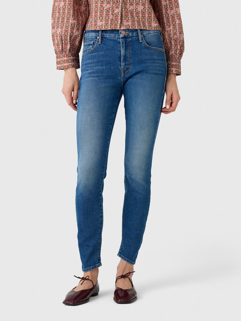 Mother Women's The Looker Jean - Saint Bernard