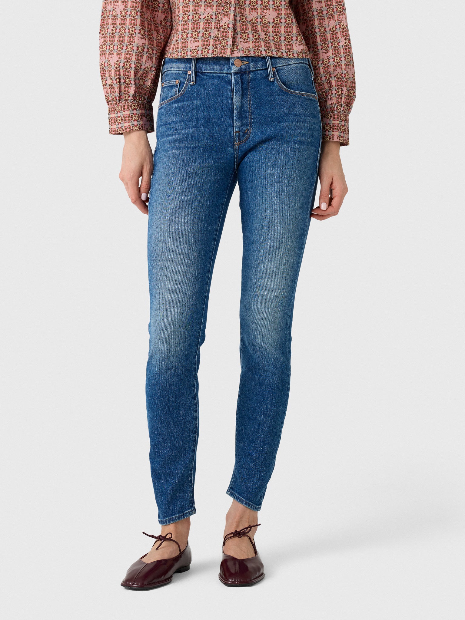 Mother Women's The Looker Jean - Saint Bernard