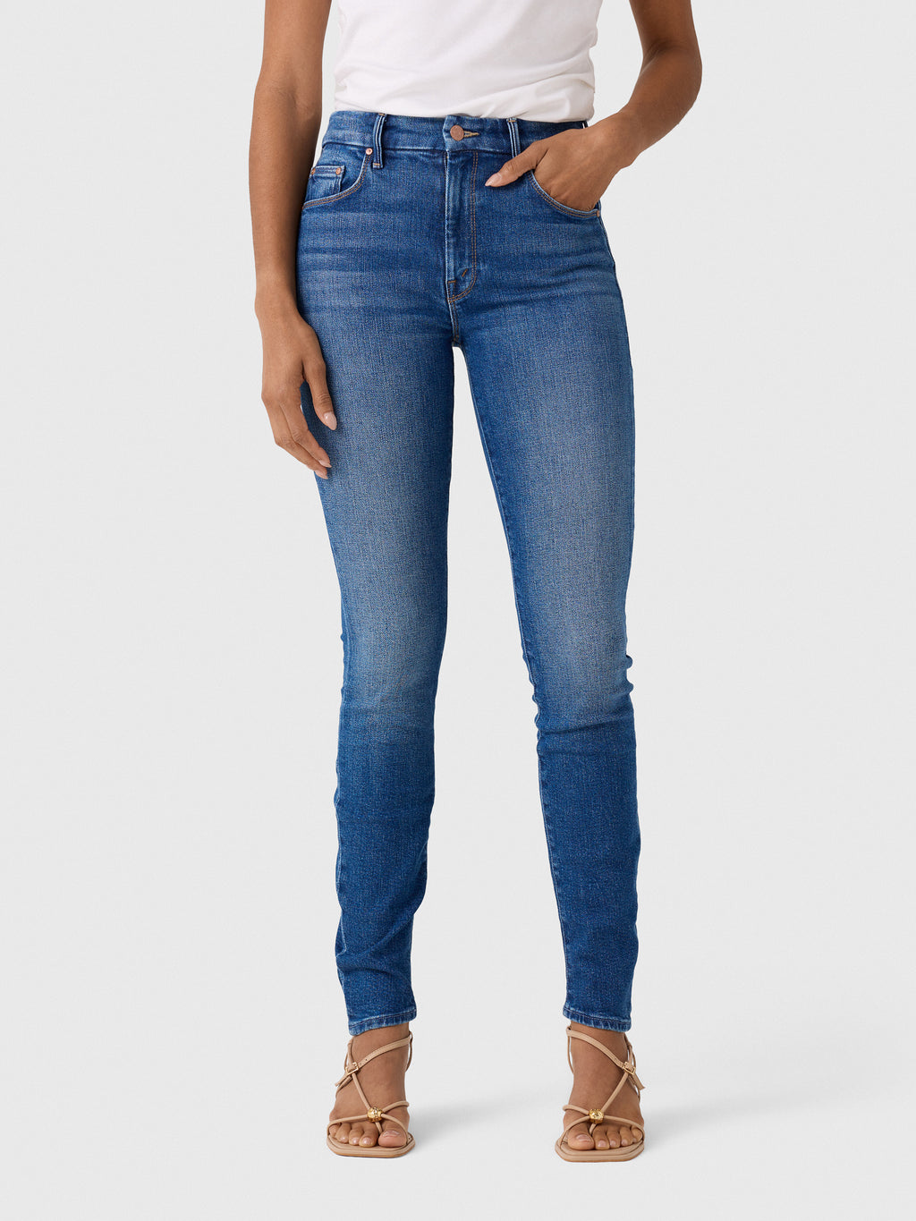 Mother Women's The Looker Jean - Saint Bernard