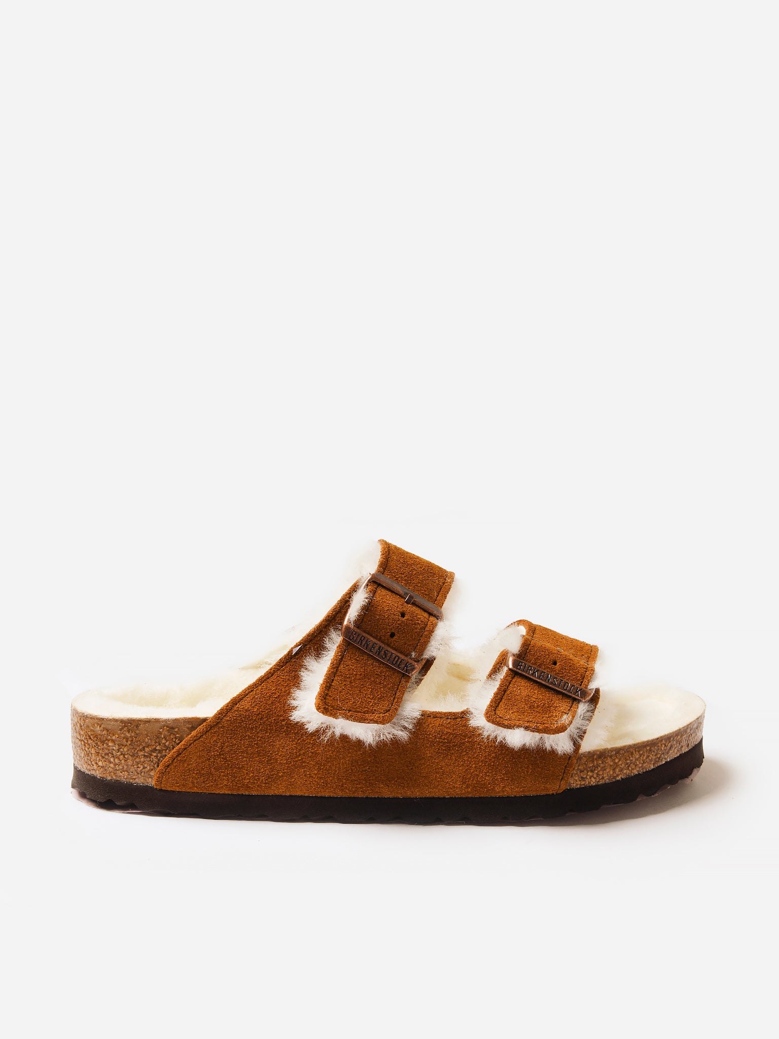 Birkenstock Women's Arizona Shearling Sandal - Saint Bernard