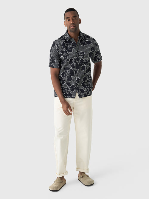 Les Deux Men's Charlie Poppy Short-Sleeve Shirt
