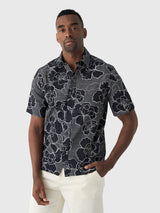 Les Deux Men's Charlie Poppy Short-Sleeve Shirt - Saint Bernard