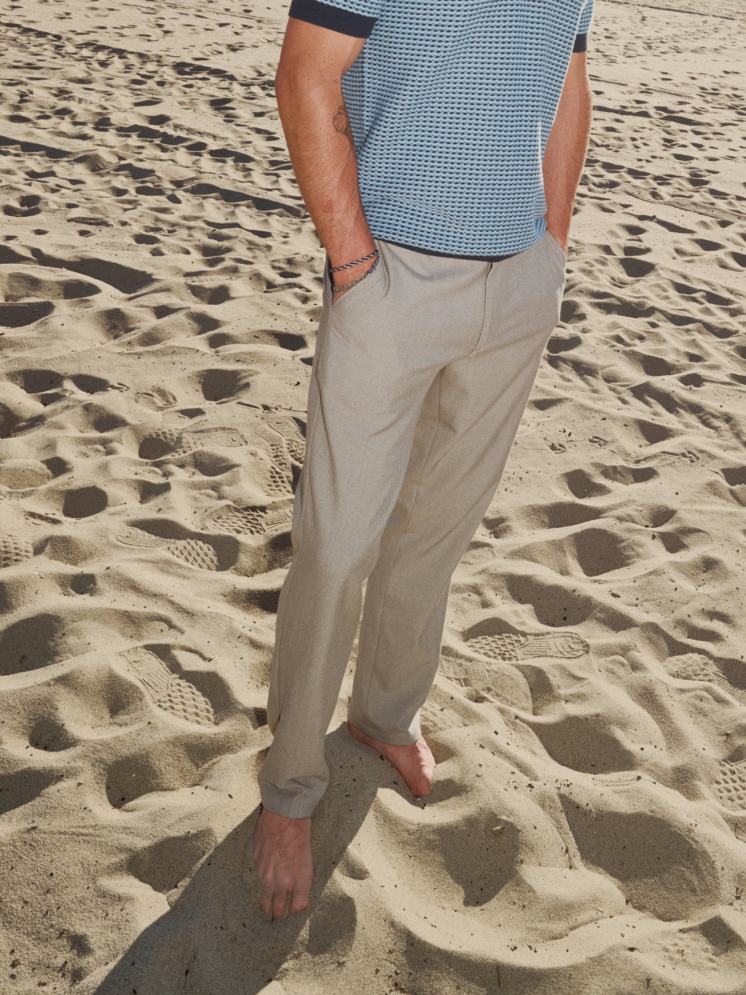 Les Deux Men's Como Solid Pant - Saint Bernard
