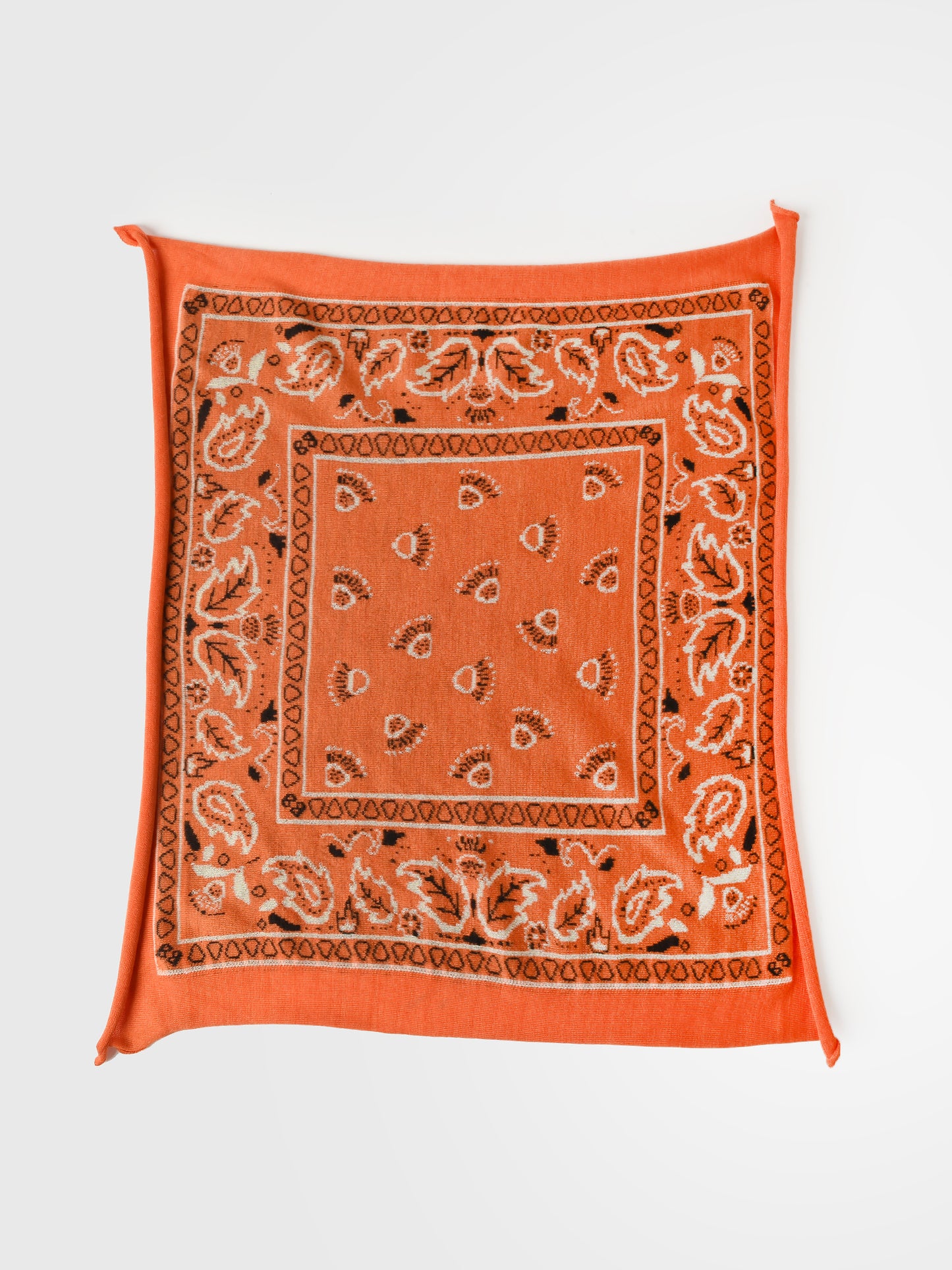 Organic John Patrick Cashmere Bandana - Saint Bernard