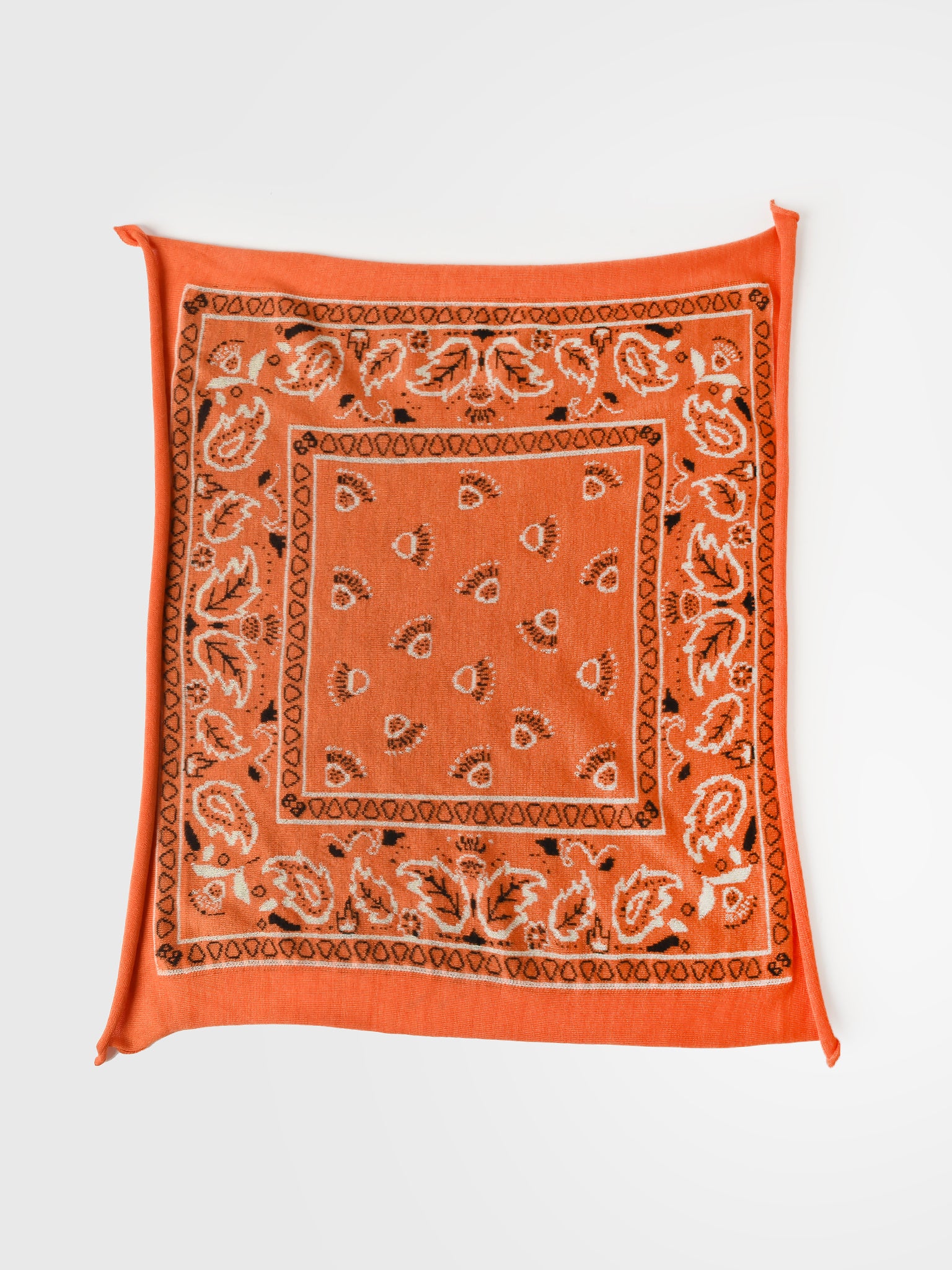 Organic John Patrick Cashmere Bandana - Saint Bernard
