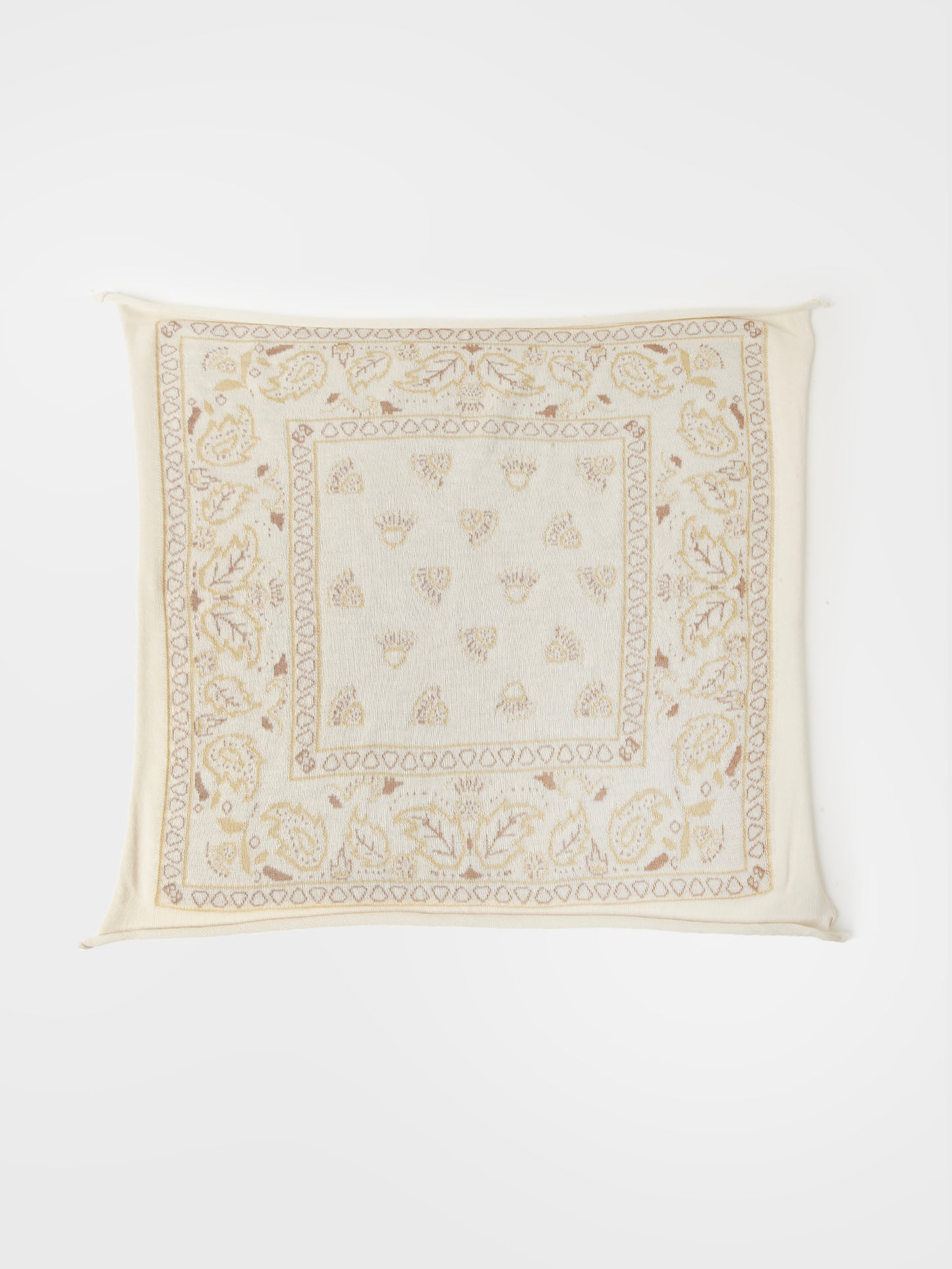 Organic John Patrick Cashmere Bandana - Saint Bernard