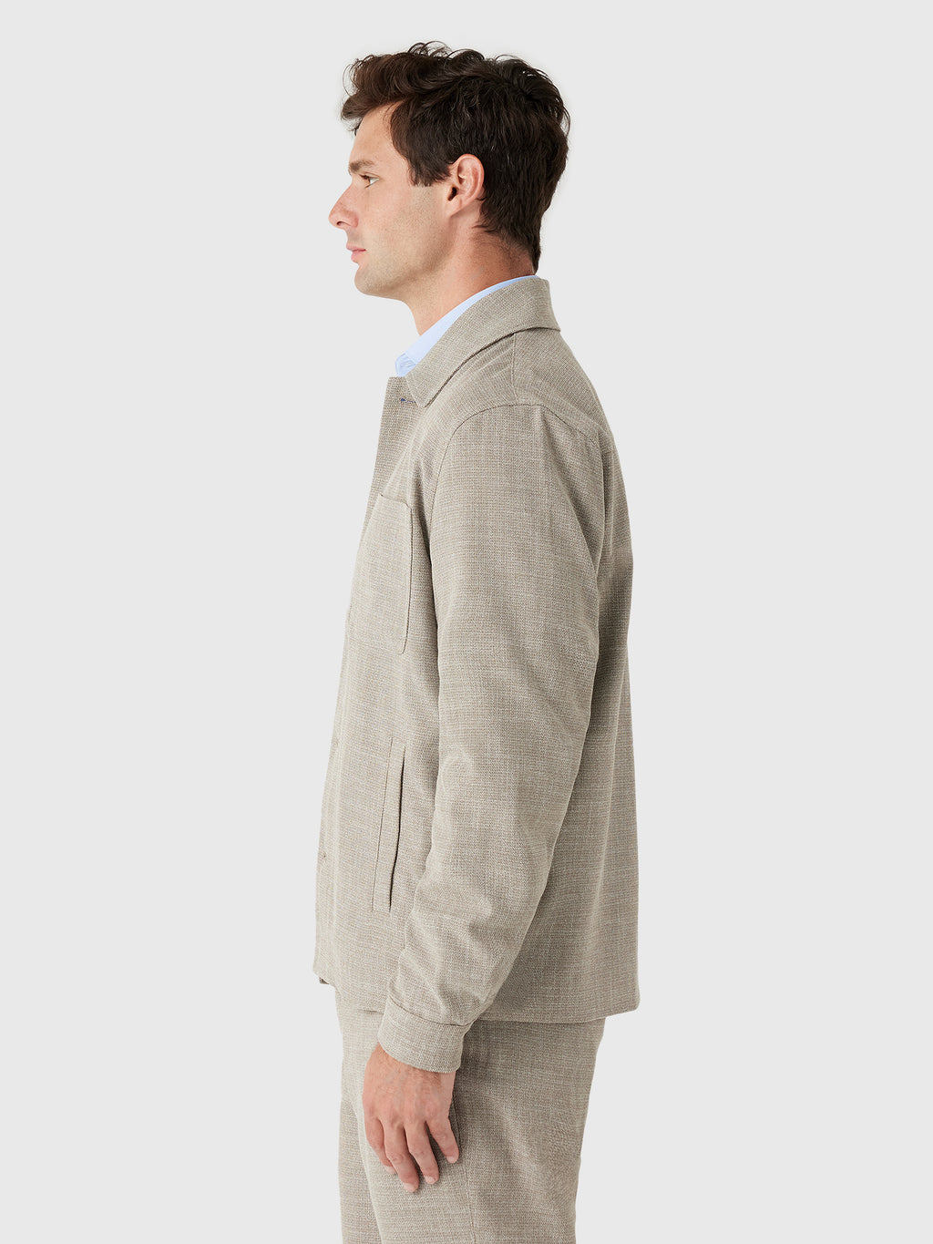 Les Deux Men's Mélange Jacket - Saint Bernard