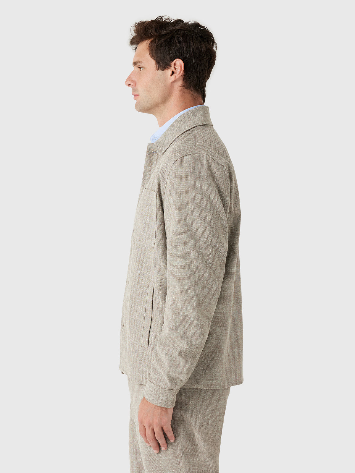 Les Deux Men's Mélange Jacket - Saint Bernard