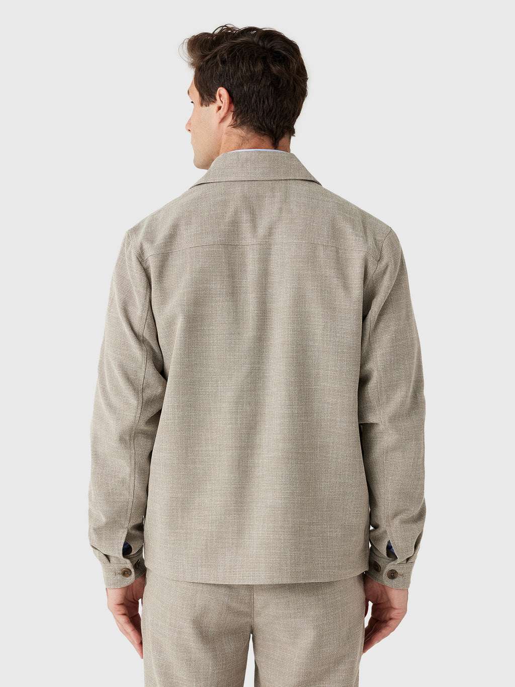 Les Deux Men's Mélange Jacket - Saint Bernard