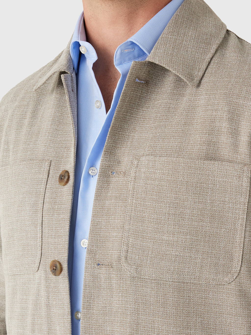 Les Deux Men's Mélange Jacket - Saint Bernard