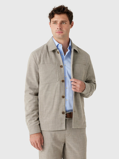 Les Deux Men's Mélange Jacket - Saint Bernard