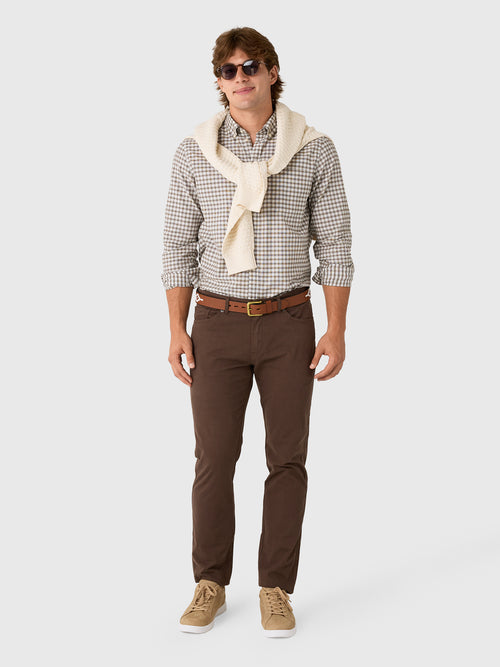 Les Deux Men's Two Tone Mini Check Shirt