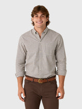 Les Deux Men's Two Tone Mini Check Shirt