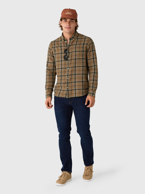 Les Deux Men's Vintage Check Shirt