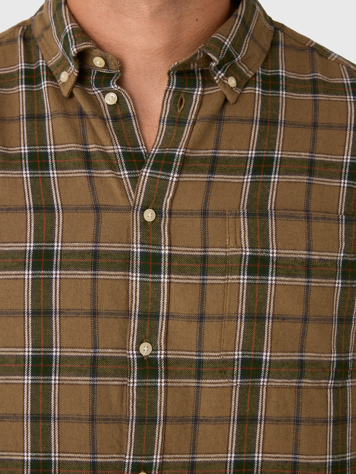 Les Deux Men's Vintage Check Shirt - Saint Bernard