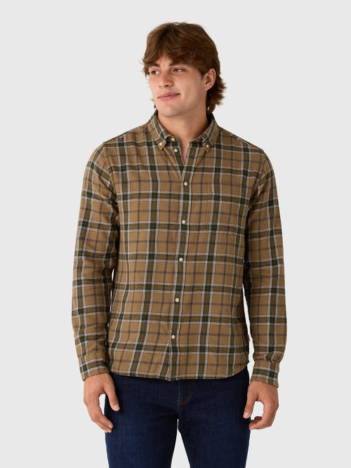 Les Deux Men's Vintage Check Shirt