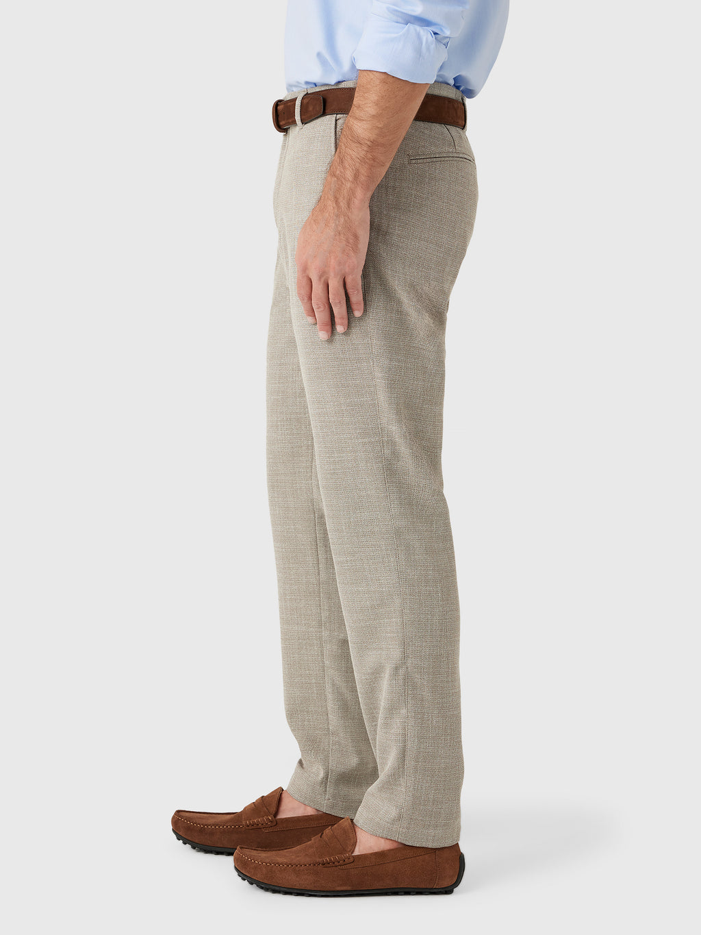 Les Deux Men's Mélange Reg Suit Pant - Saint Bernard