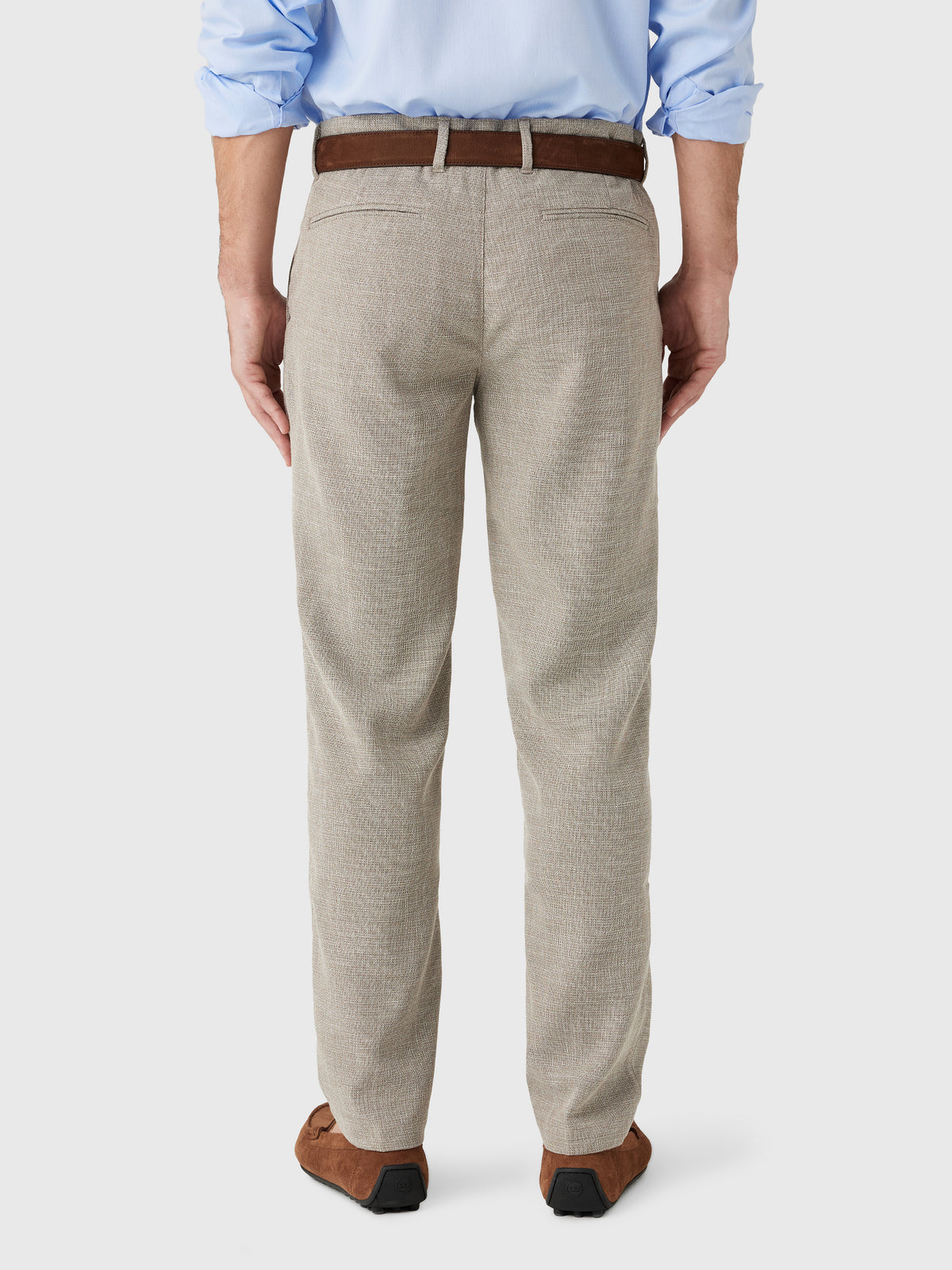 Les Deux Men's Mélange Reg Suit Pant - Saint Bernard