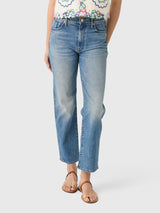 Mother Women's The Kick It Ankle Jean - Saint Bernard