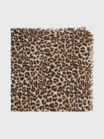 Communitie Felted Cashmere Triangle Scarf - Saint Bernard