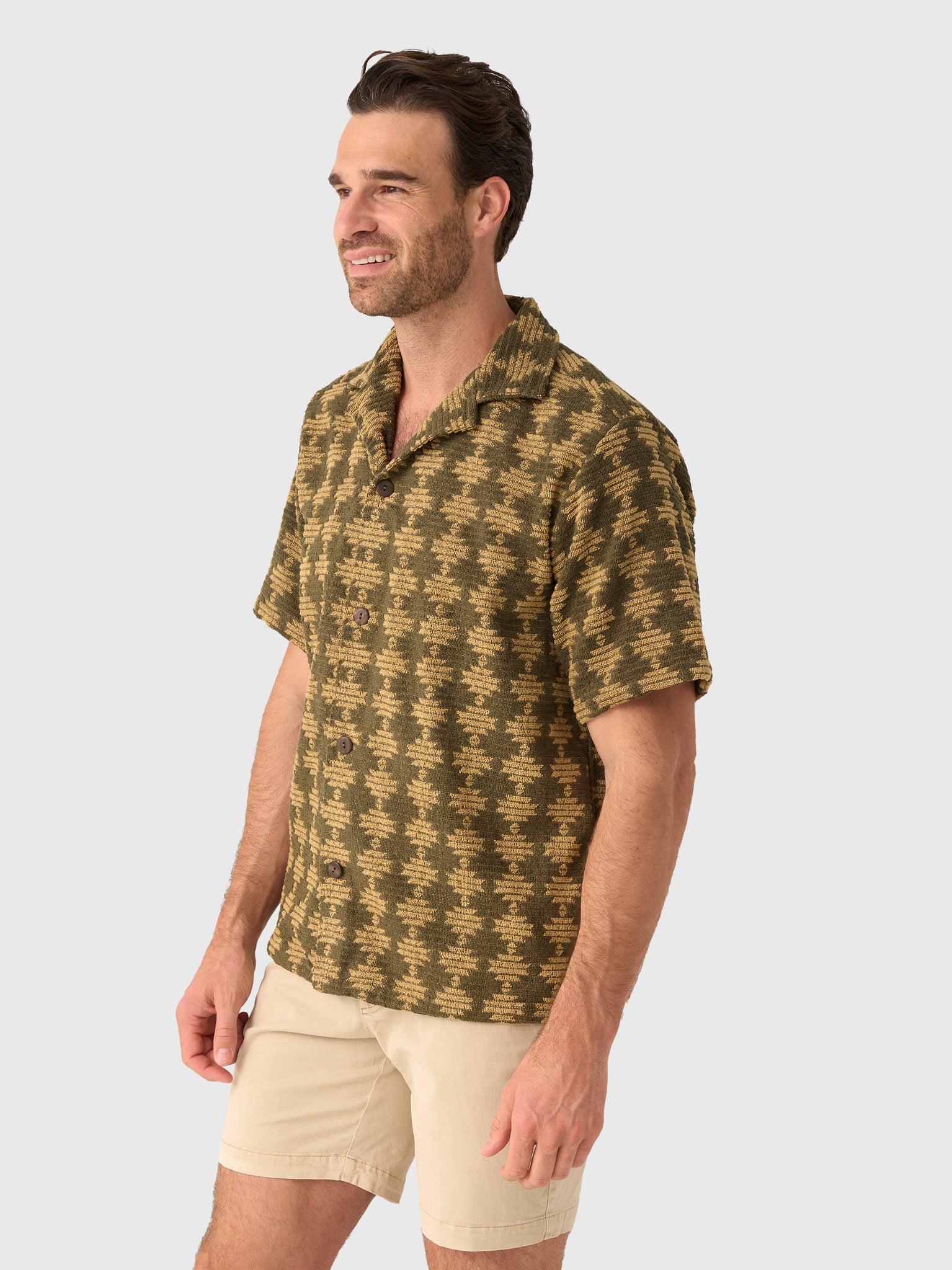 OAS Men's Forti Cuba Shirt - Saint Bernard