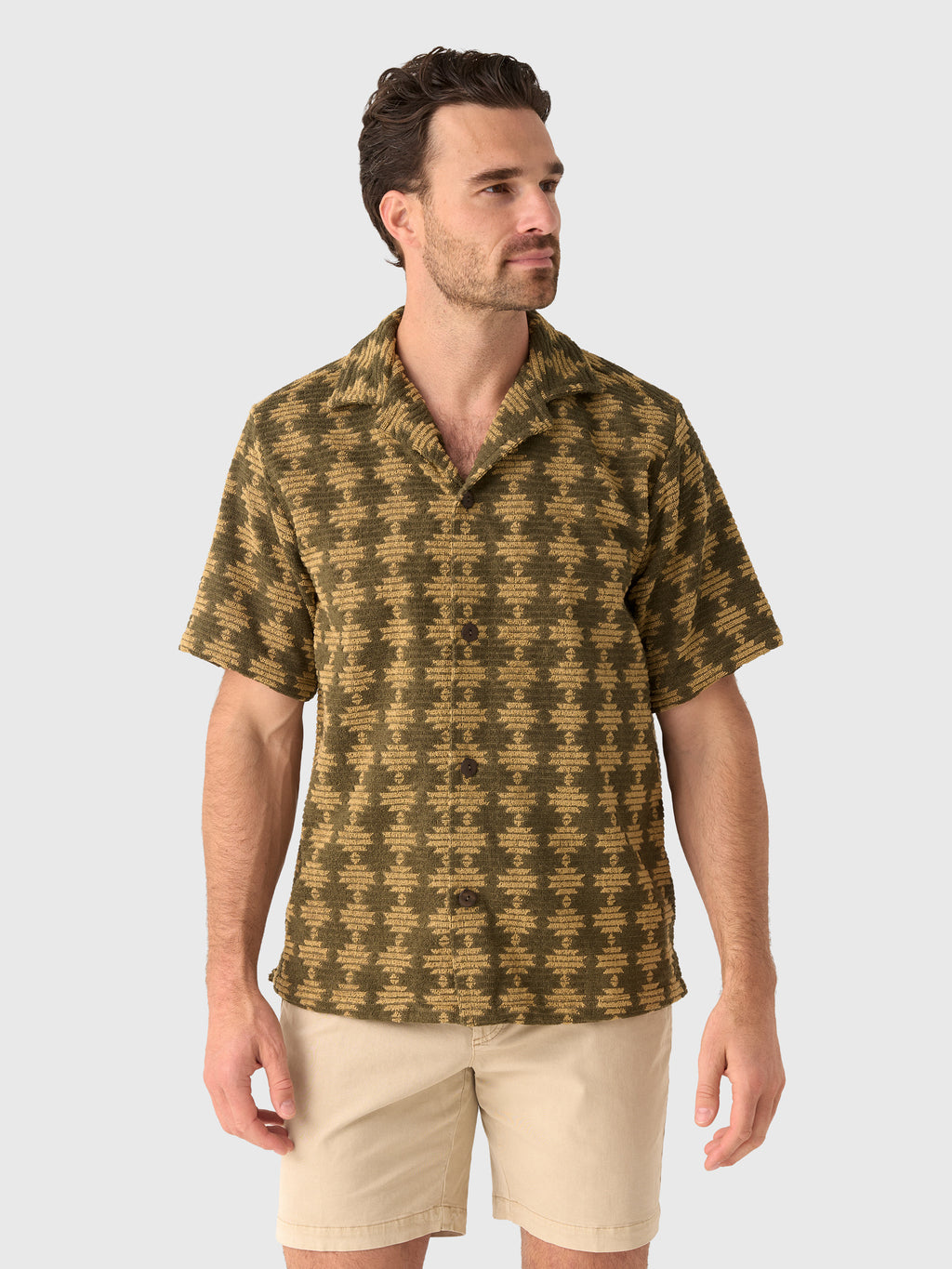 OAS Men's Forti Cuba Shirt - Saint Bernard