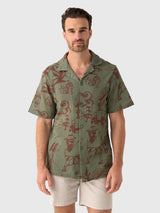 OAS Men's Poplan Cuba Shirt - Saint Bernard