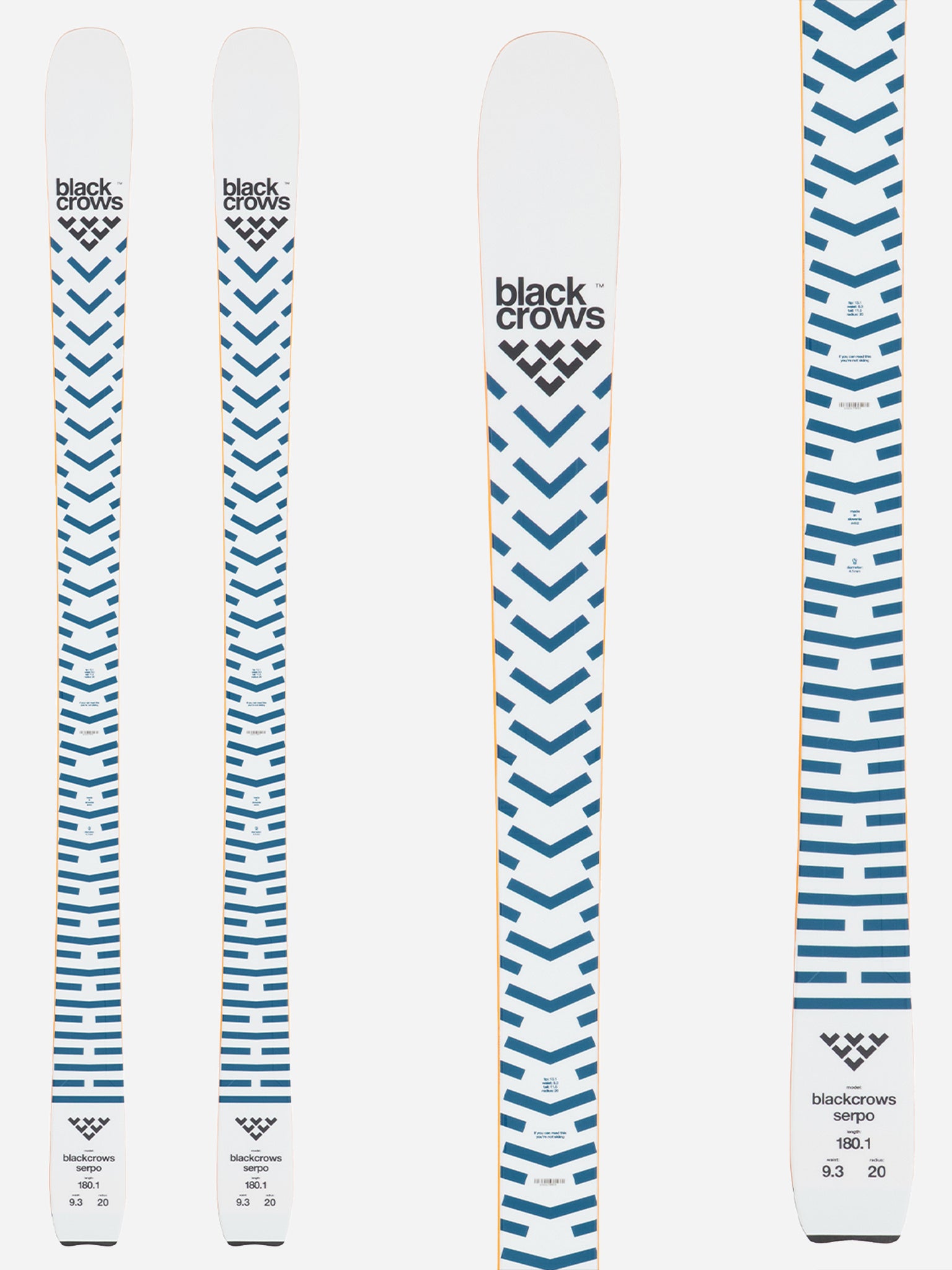 Black Crows Serpo Skis 2023 - Saint Bernard