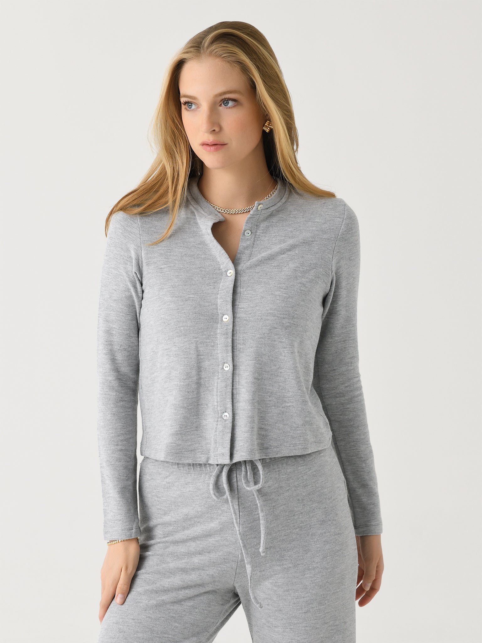 DONNI. Women's The Sweater Cardi - Saint Bernard