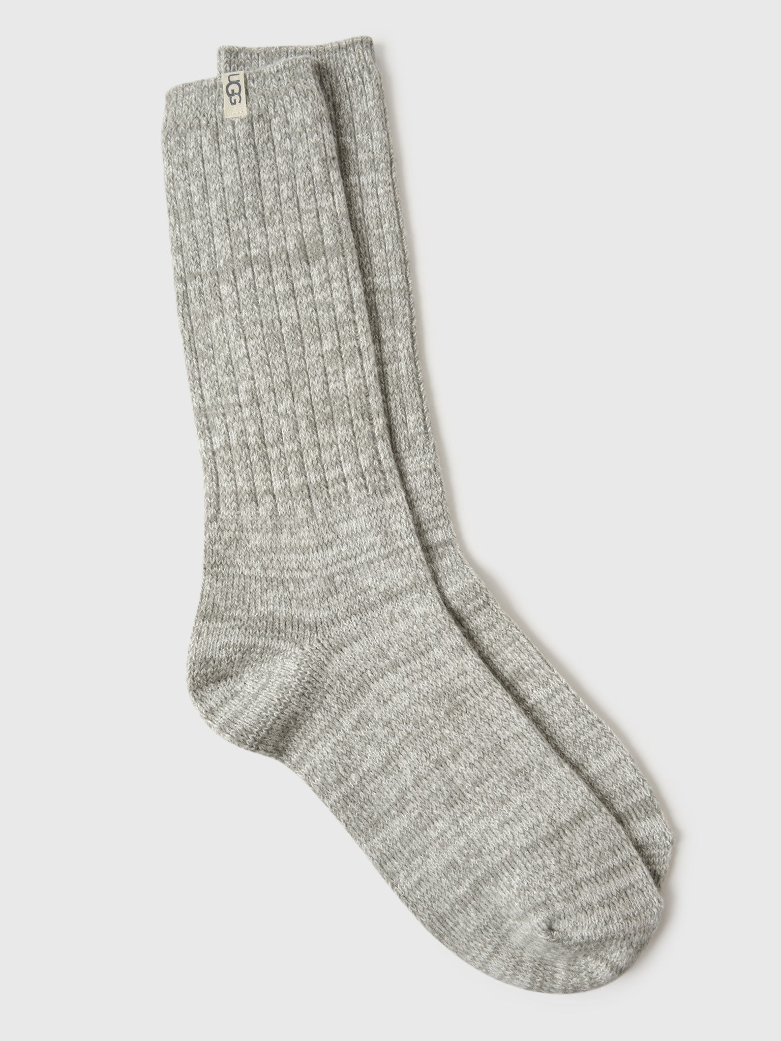 UGG Women's Rib Knit Slouchy Crew Socks - Saint Bernard