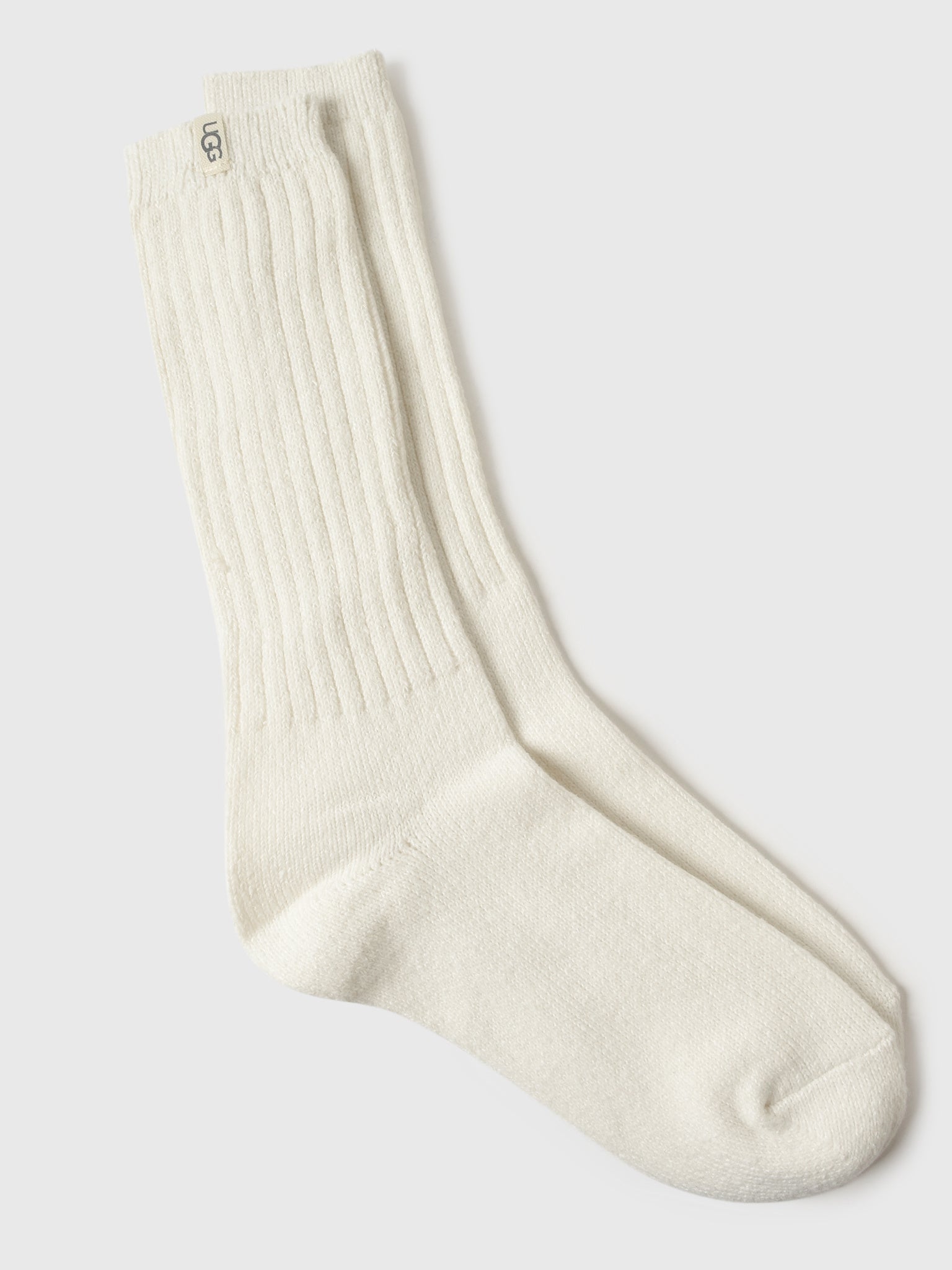 UGG Women's Rib Knit Slouchy Crew Socks - Saint Bernard