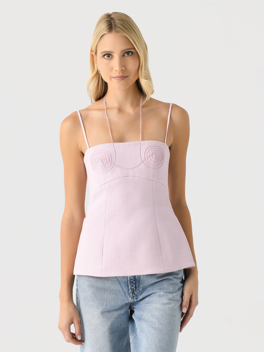 CLEA Women's Alli Embroidered Top - Saint Bernard