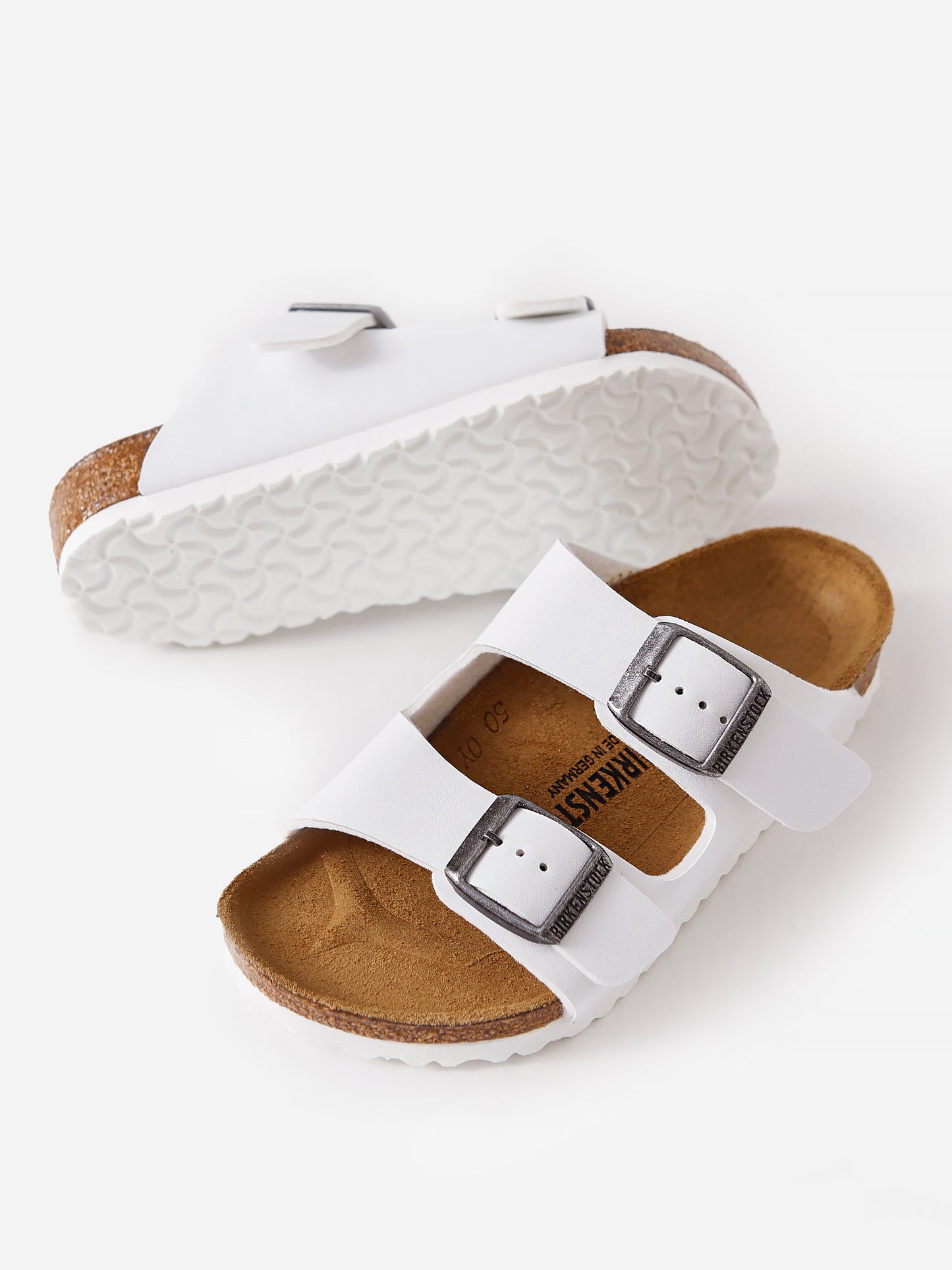Birkenstock Kids' Arizona Birko-Flor Sandal - Saint Bernard
