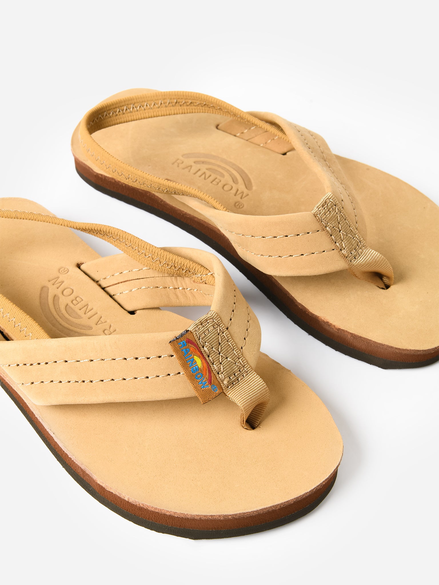 Rainbow Kids' Premier Leather Flip Flop Saint Bernard