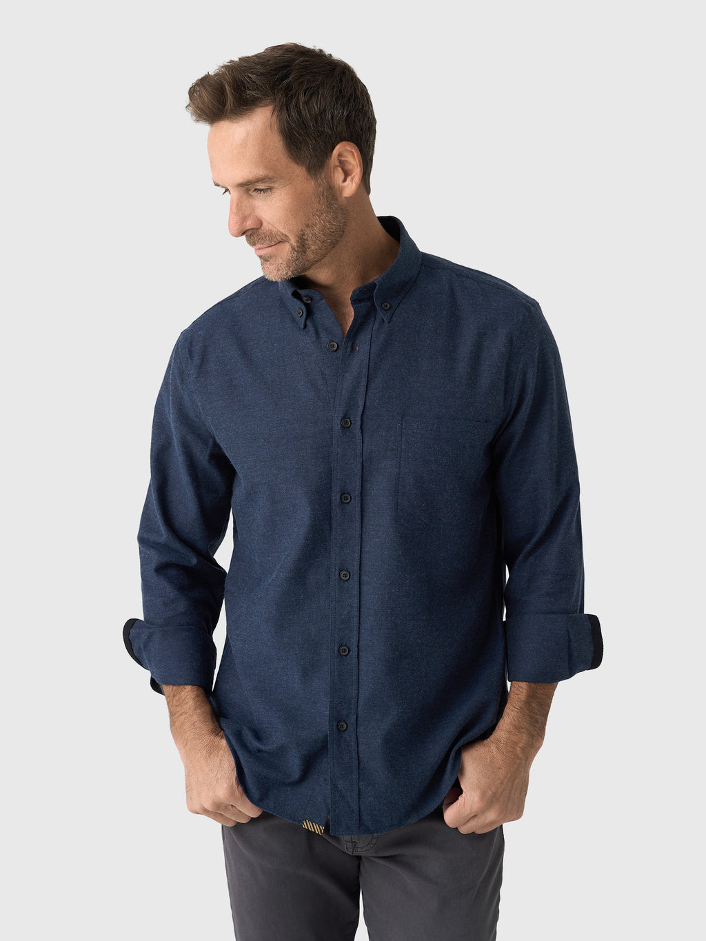 Billy Reid Men's Tuscumbia Classic Shirt - Saint Bernard