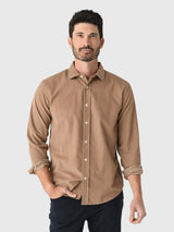 Billy Reid Men's Corduroy Cedar Shirt - Saint Bernard