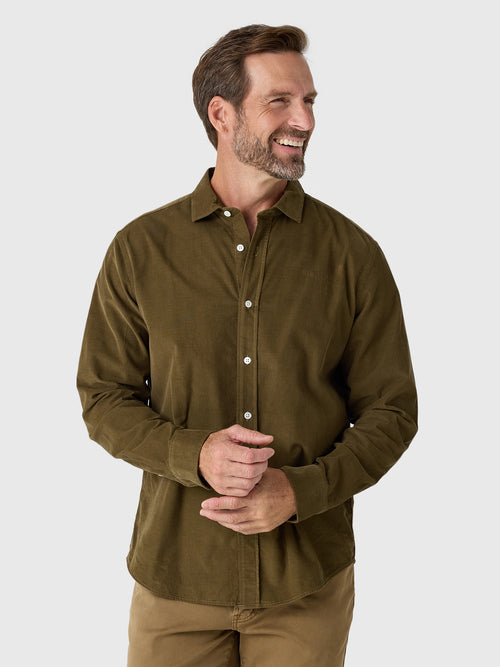 Billy Reid Men's Corduroy Cedar Shirt