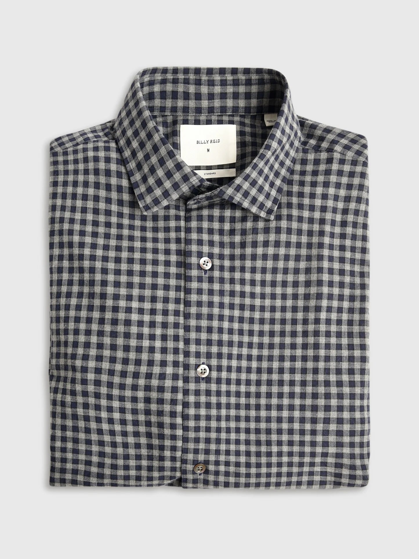 Billy Reid Men's Plaid Check Hutcheson Sport Shirt - Saint Bernard