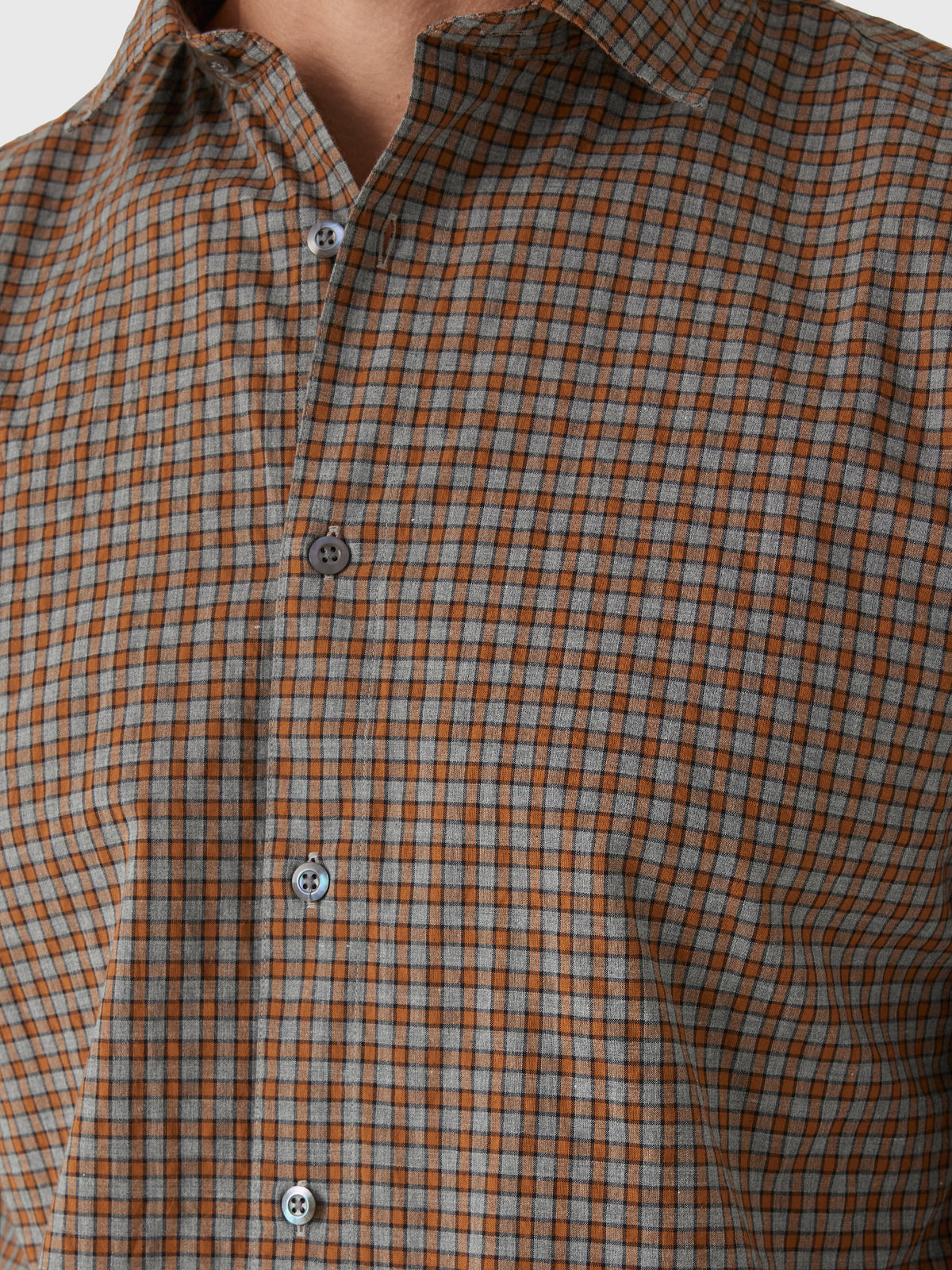 Billy Reid Men's Plaid Check Hutcheson Sport Shirt - Saint Bernard