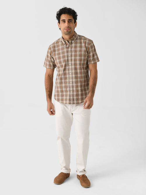 Billy Reid Men's Short Sleeve Tuscumbia Shirt