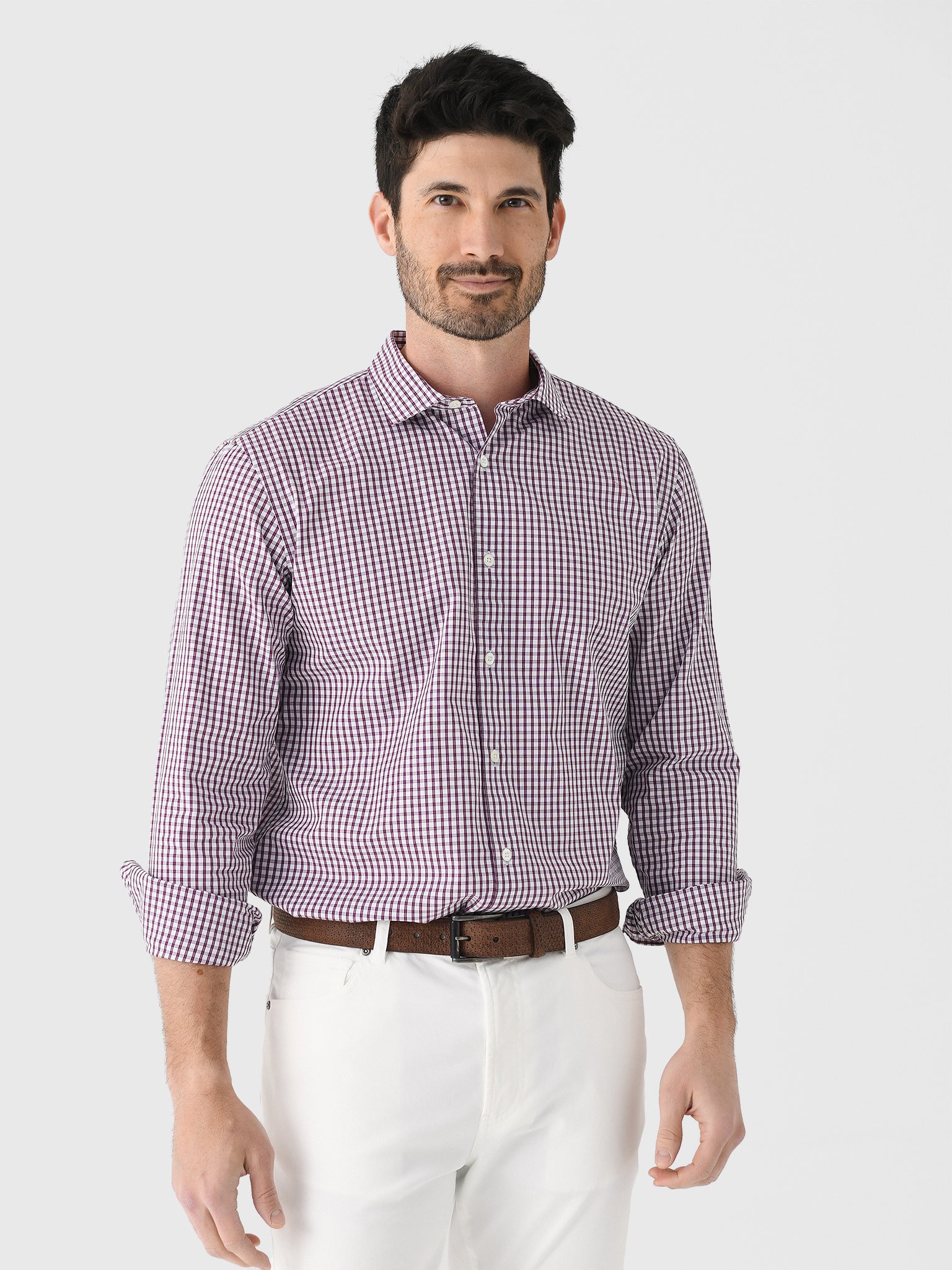 Billy Reid Men's Hutcheson Sport Shirt - Saint Bernard