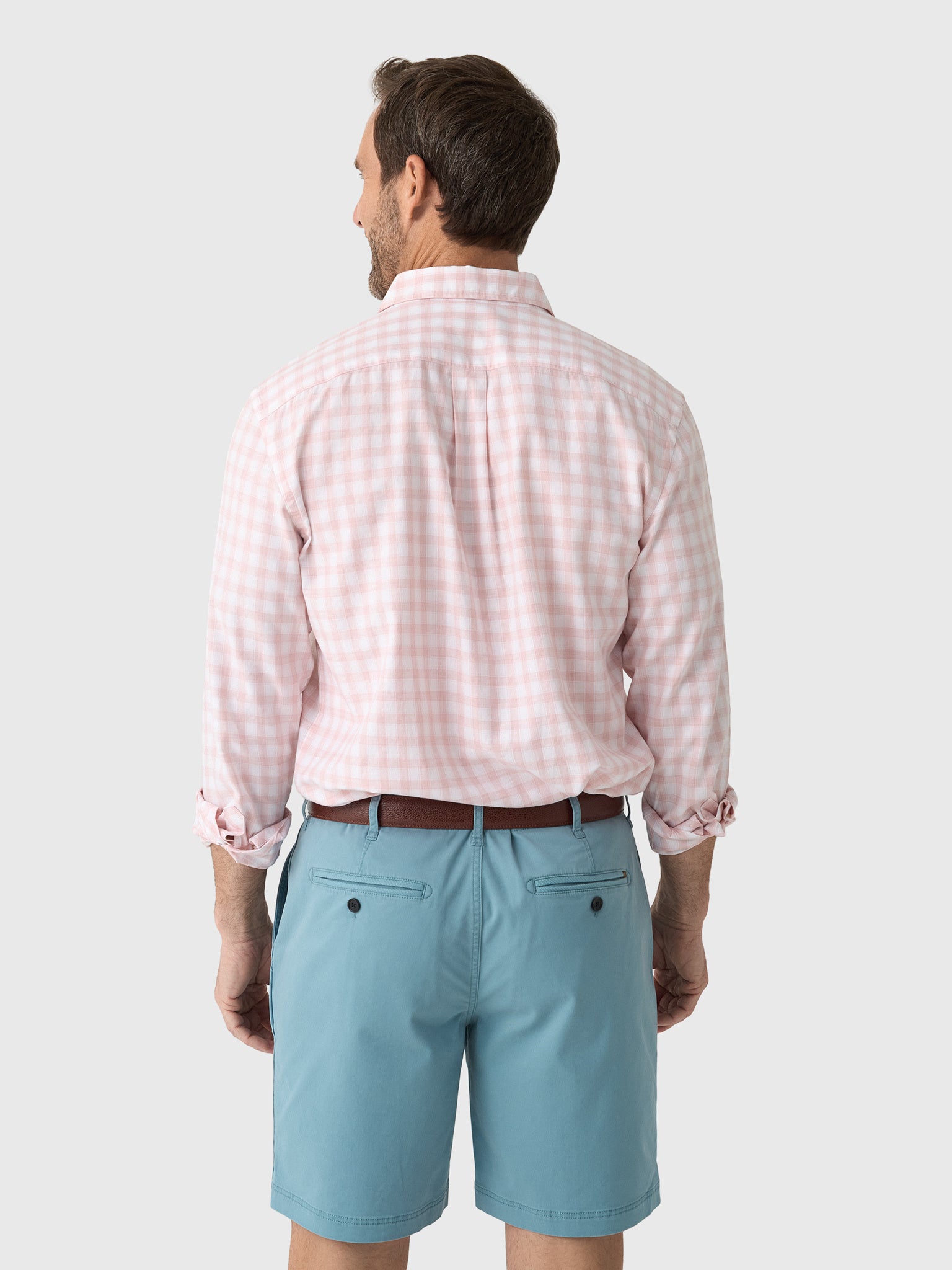 Billy Reid Men's Check Hutcheson Sport Shirt - Saint Bernard