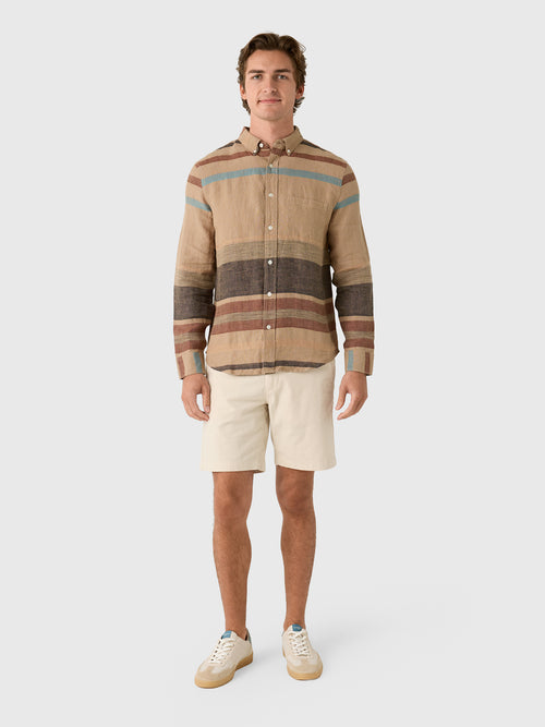 Billy Reid Men's Archive Stripe Weave Tuscumbia Shirt