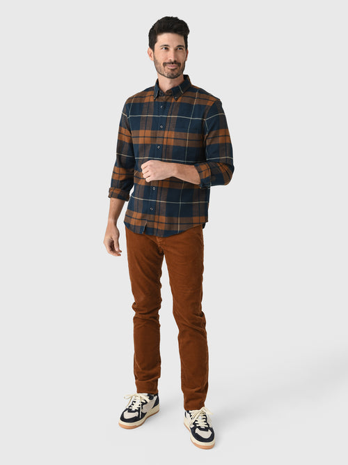 Billy Reid Men's Brushed Bold Plaid Tuscumbia Shirt