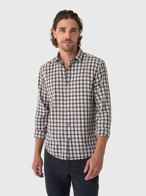Billy Reid Men's Mixed Plaid Hutcheson Sport Shirt
