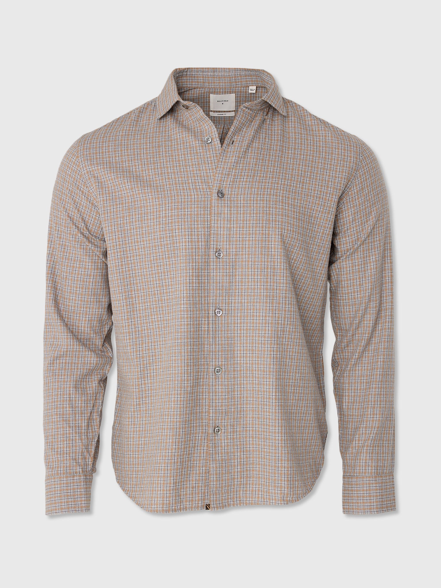 Billy Reid Men's Melange Plaid Hutcheson Sport Shirt